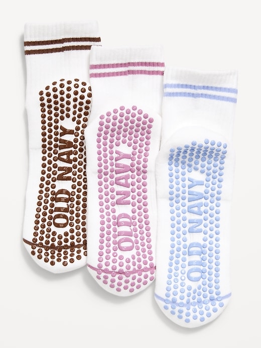 Image number 2 showing, Athletic Quarter Crew Sock 3-Pack for Women