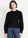 Long-Sleeve Plaid Smocked Top - image 2