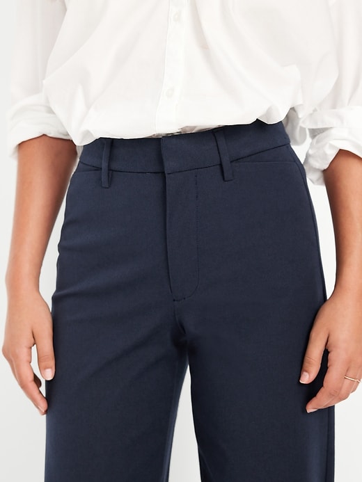 Image number 5 showing, High-Waisted Pixie Super Wide-Leg Pants