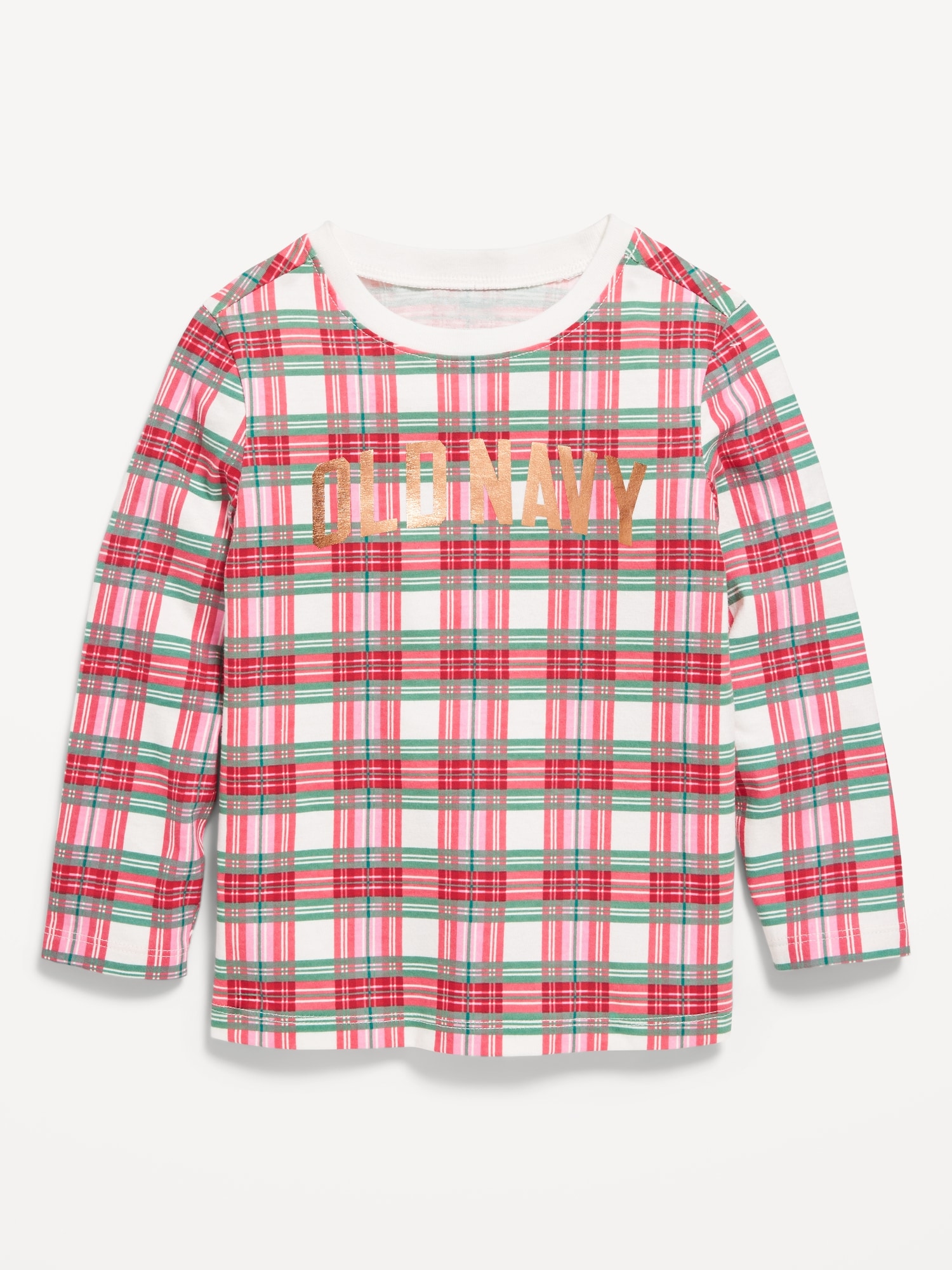 Long-Sleeve Logo-Graphic T-Shirt for Toddler Girls