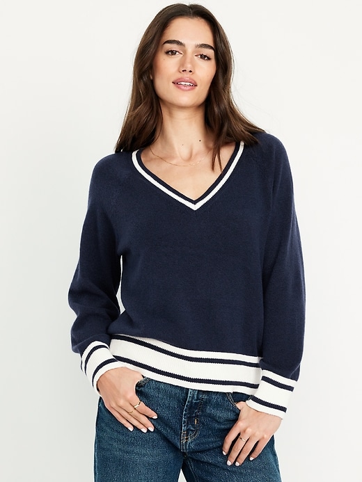 Oversized Cozy Waffle Henley Top