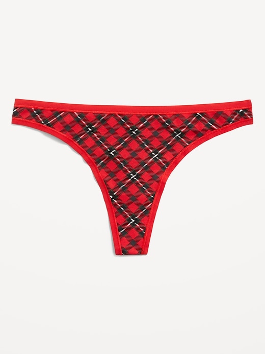Image number 3 showing, Low-Rise Everyday Cotton Thong