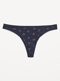 Image number 3 showing, Low-Rise Everyday Cotton Thong