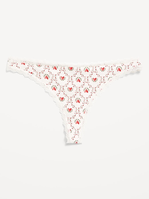 Image number 3 showing, Mid-Rise Everday Cotton Thong