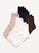 Novelty Quarter Crew Socks 6-Pack for Women - image 5
