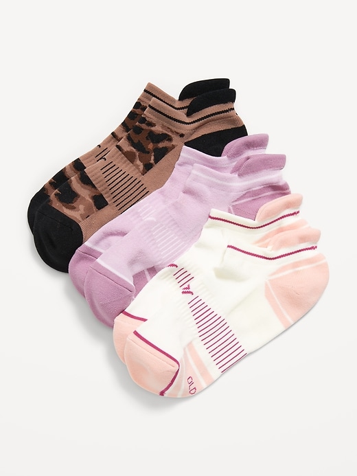 Image number 1 showing, Running Ankle Socks 3-Pack for Women