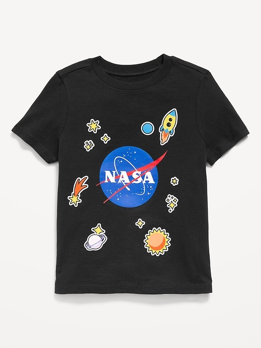 Image number 1 showing, NASA Unisex Graphic T-Shirt for Toddler