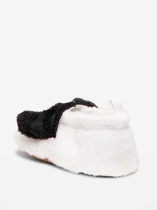 Image number 3 showing, Velour Critter Slippers for Baby