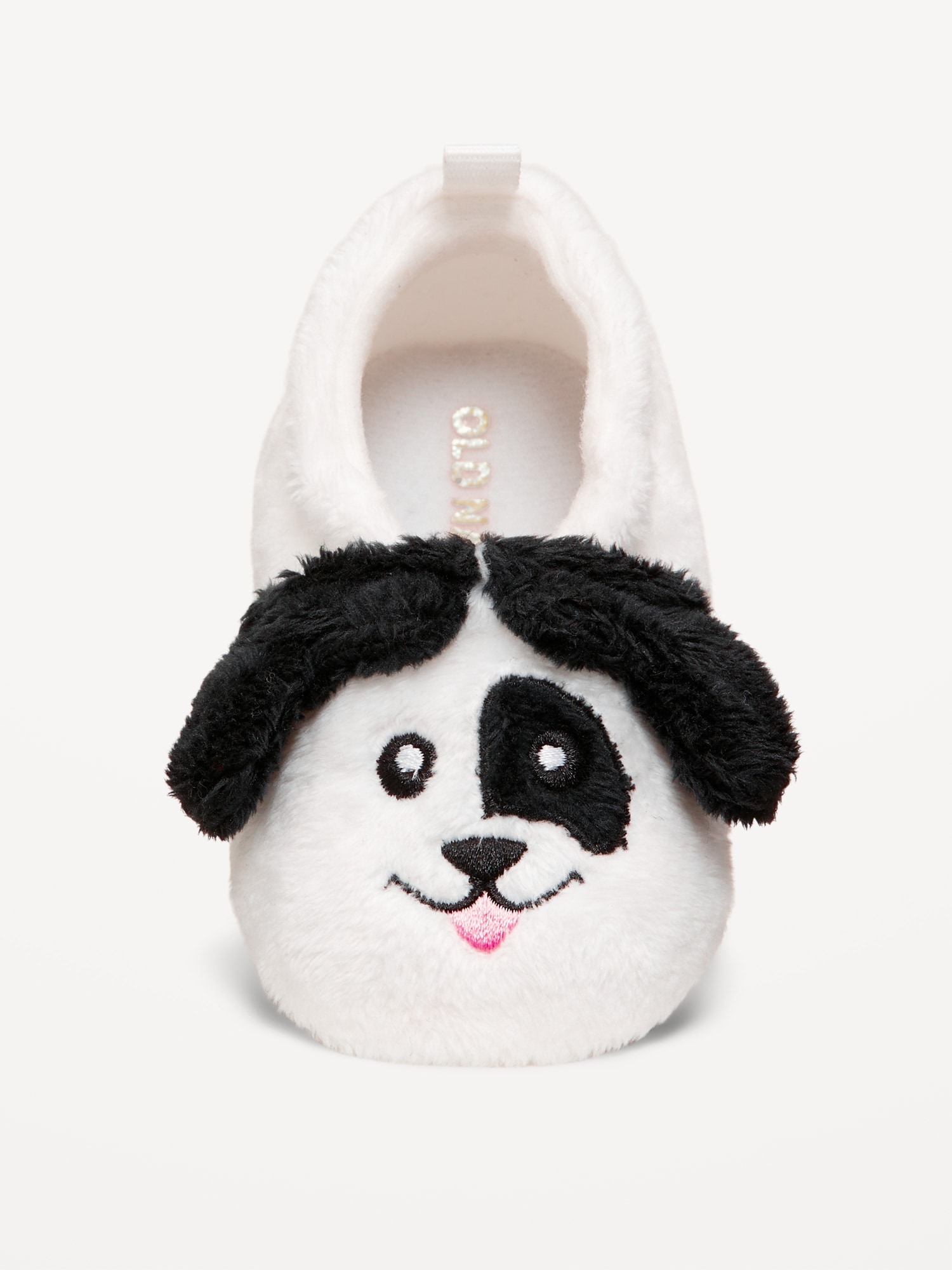 Velour Critter Slippers for Baby