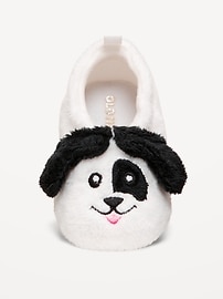Image number 2 showing, Velour Critter Slippers for Baby