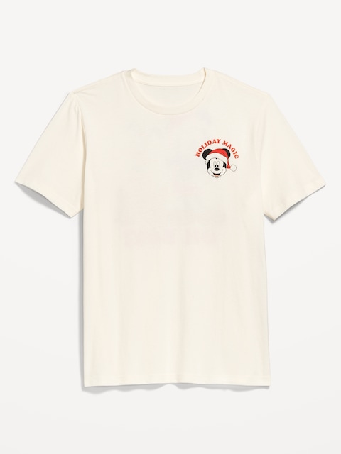 Old Navy x Disney Holiday-Graphic T-Shirt for Men - Mickey Holiday