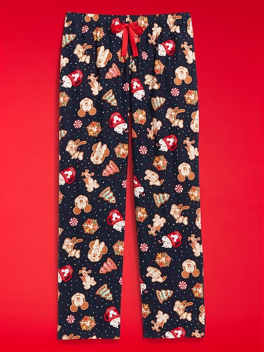 Image number 4 showing, Old Navy x Disney Mid-Rise Printed Flannel Pajama Pants for Women