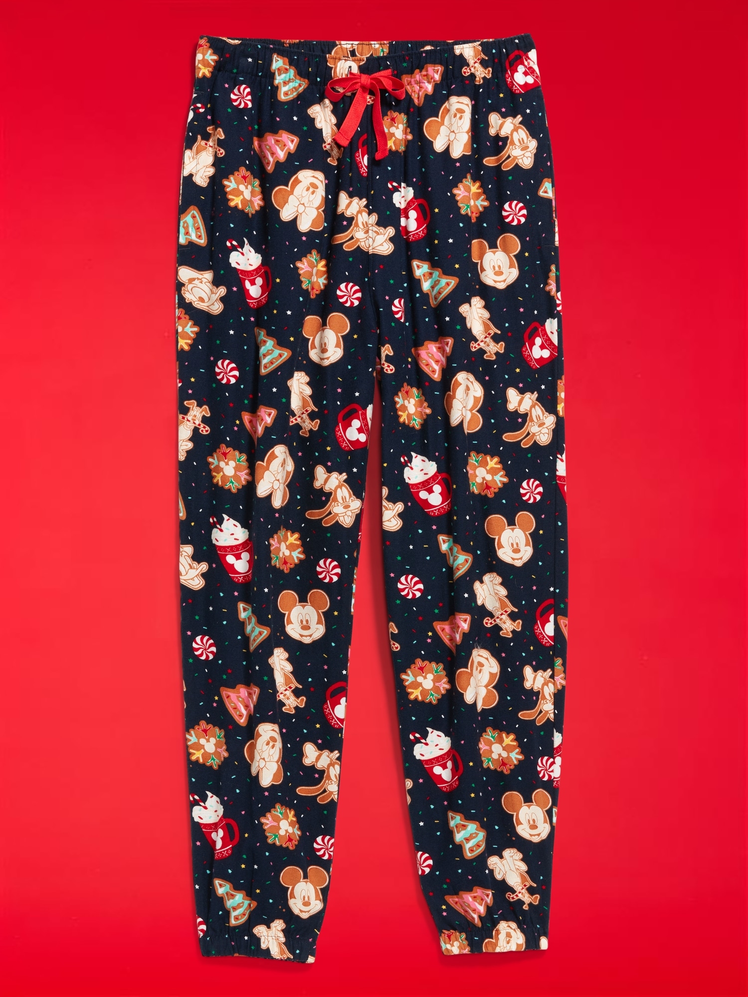 Image number 4 showing, Old Navy x Disney Mickey Mouse & Friends Printed Flannel Pajama Jogger for Women