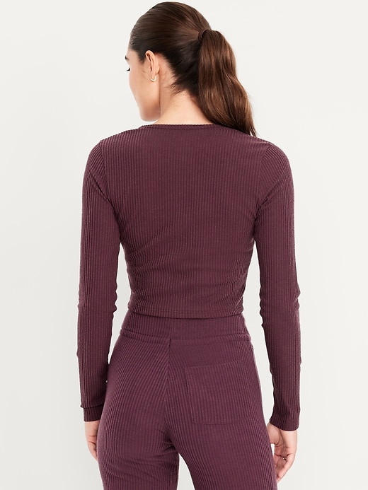 Image number 2 showing, Sweater Ribbed Cardigan Sweater