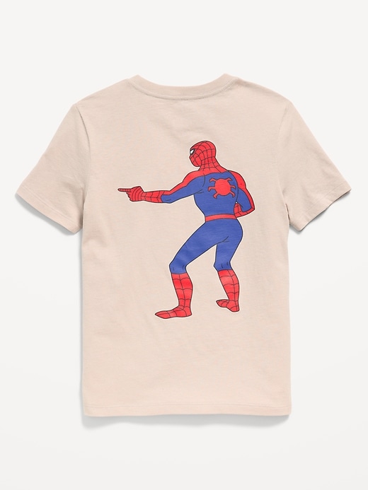 Image number 2 showing, Marvel™ Spider-Man Gender-Neutral Graphic T-Shirt for Kids