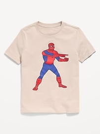 Image number 1 showing, Marvel™ Spider-Man Gender-Neutral Graphic T-Shirt for Kids