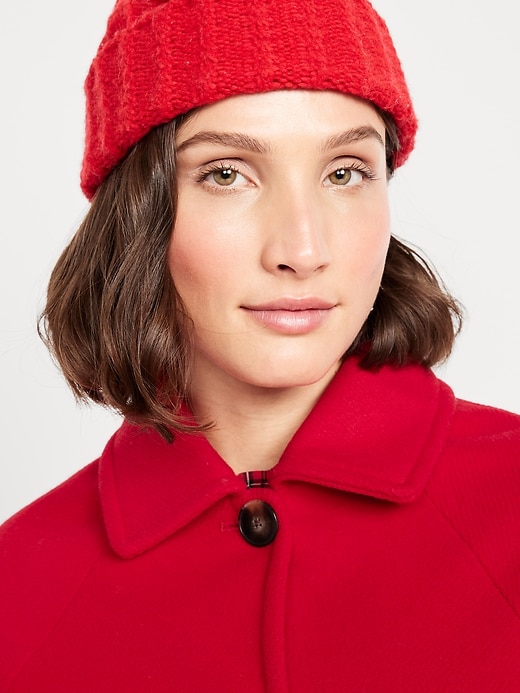 Image number 4 showing, Relaxed Button-Front Mac Coat
