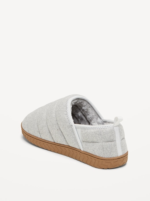 Image number 4 showing, Felt Puff Slipper for Men