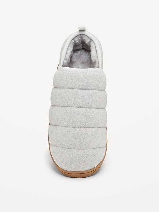 Image number 2 showing, Felt Puff Slipper for Men