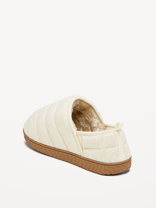 Image number 4 showing, Felt Puff Slipper for Men