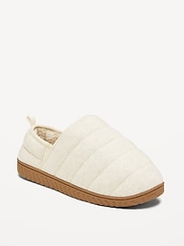 Image number 1 showing, Felt Puff Slipper for Men