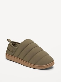 Image number 1 showing, Nylon Puff Slipper for Men