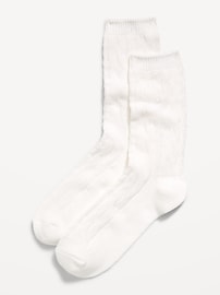 Image number 1 showing, Cable Socks for Men