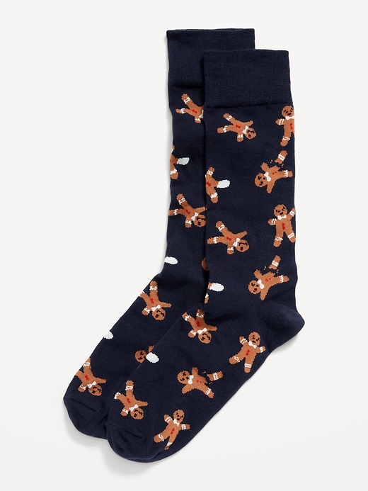 Image number 1 showing, Printed Novelty Socks for Men