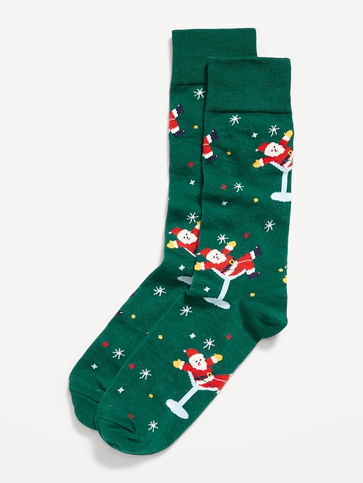Image number 1 showing, Printed Novelty Socks for Men