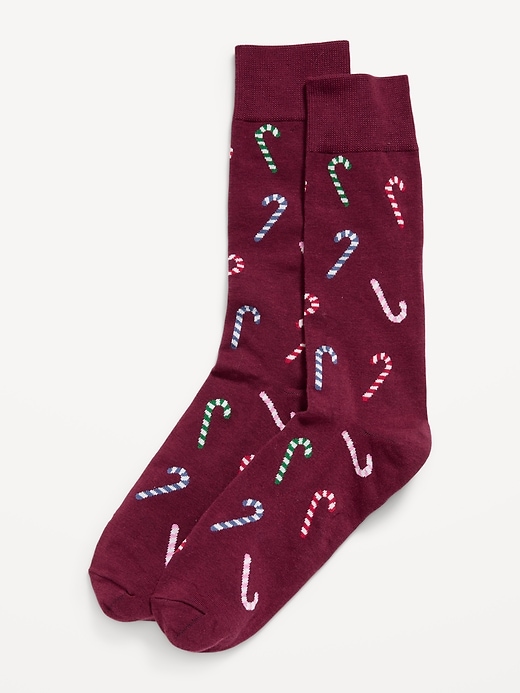 Image number 1 showing, Printed Novelty Socks for Men