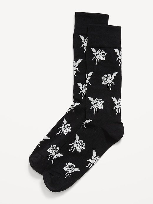 Image number 1 showing, Printed Novelty Socks for Men