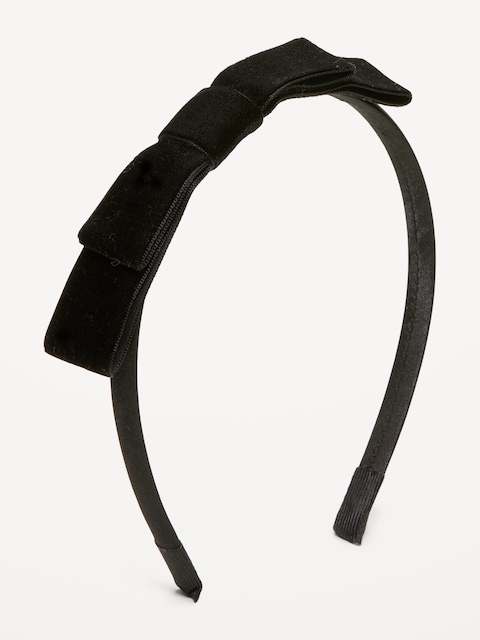 Outtek™ Velvet Bow Headband for Toddler Girls
