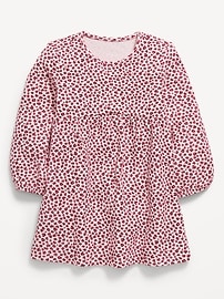 Image number 1 showing, Long-Sleeve Waffle-Knit Dress for Toddler Girls