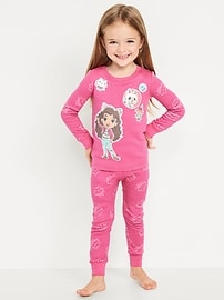 Image number 1 showing, Gabby's Dollhouse™ Unisex Graphic Snug-Fit Pajama Set for Toddler & Baby