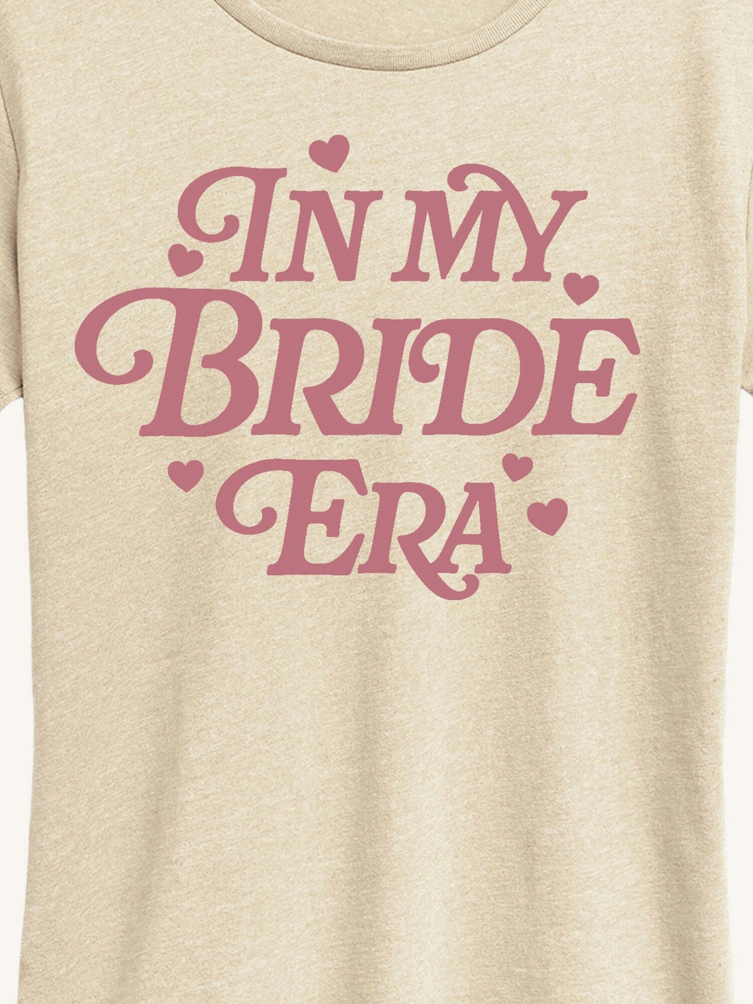Женская рубашка Old Navy In My Bride Era Short Sleeve Graphic T-, цвет: Берёзовый — фото 2