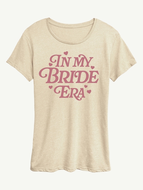 In My Bride Era Short Sleeve Graphic T- Shirt - Birch