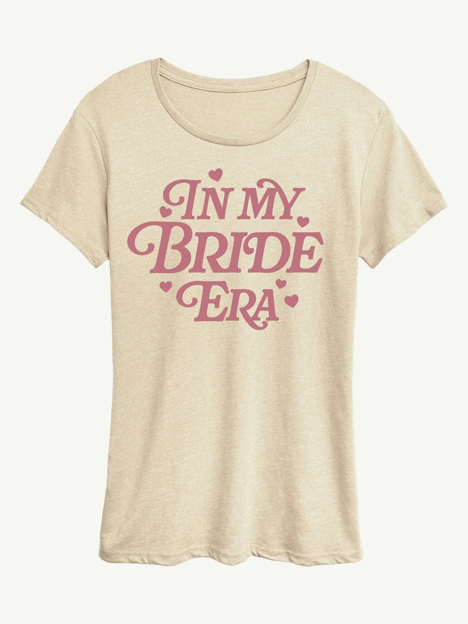Женская рубашка Old Navy In My Bride Era Short Sleeve Graphic T-, цвет: Берёзовый