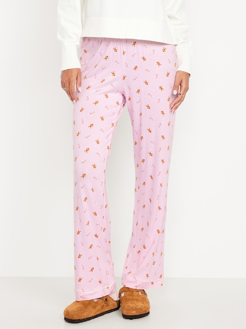 Sunday Sleep Knit Jersey Pant - Gingerbread