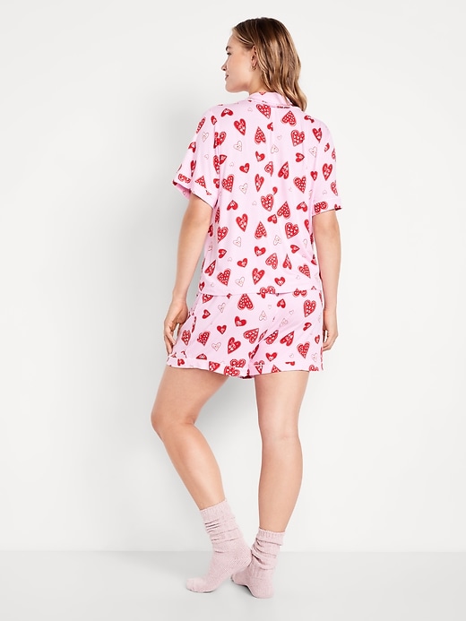 Image number 6 showing, Sunday Sleep Knit Jersey Short Set