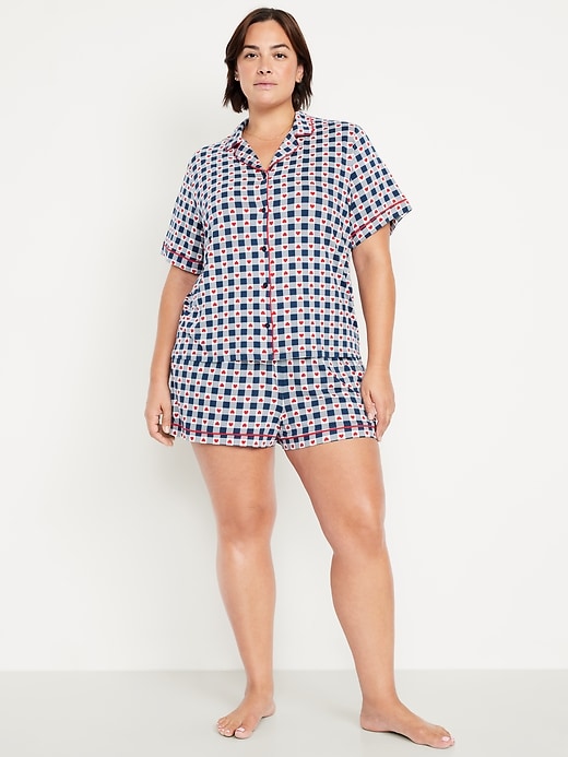 Image number 7 showing, Sunday Sleep Knit Jersey Short Set