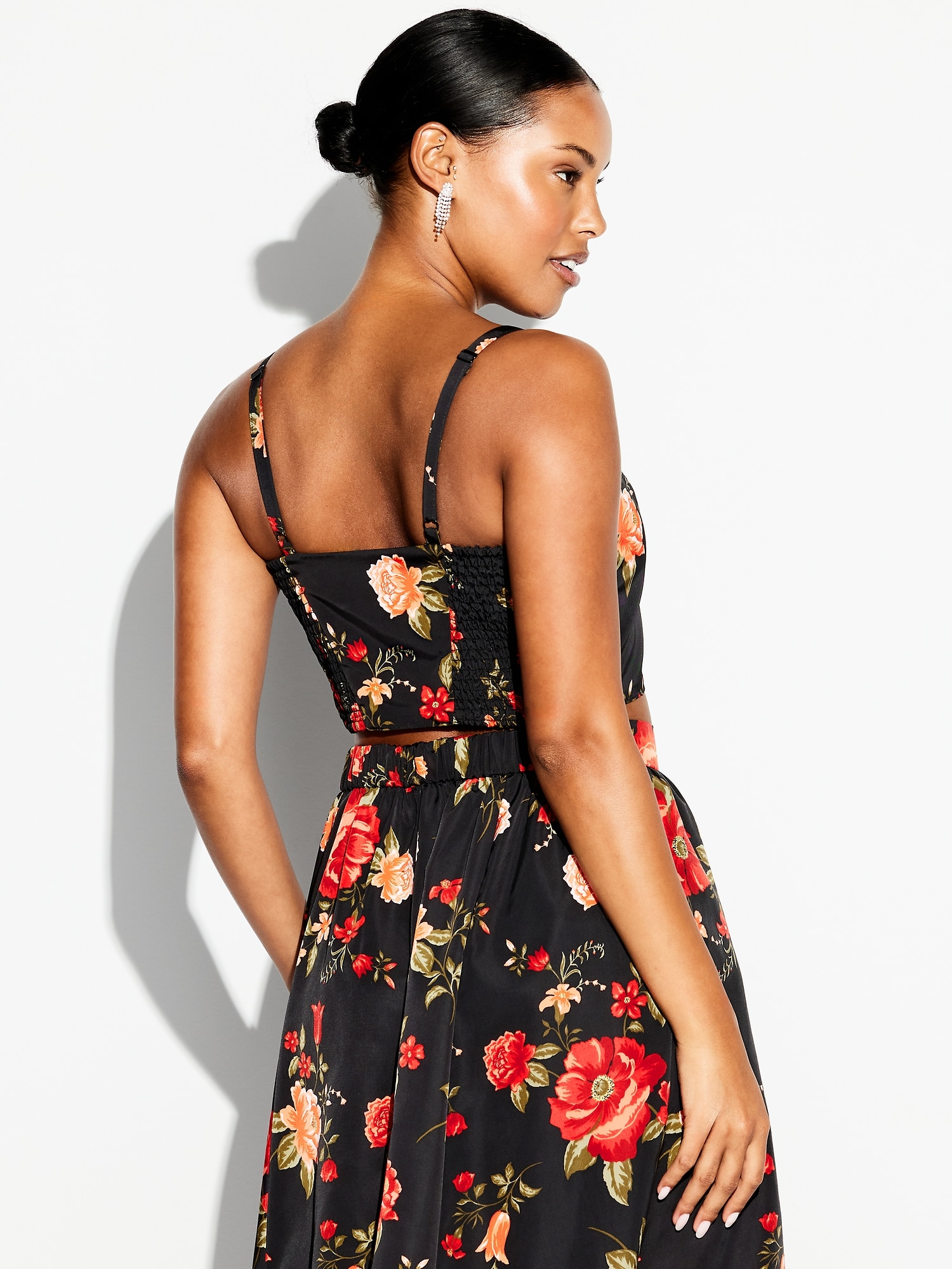 The Occasion by Old Navy Taffeta Cropped Tank Top