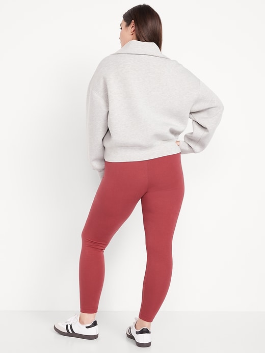 Image number 5 showing, High-Waisted Jersey Fashion Layering Leggings
