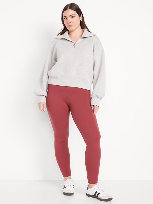 Image number 4 showing, High-Waisted Jersey Fashion Layering Leggings