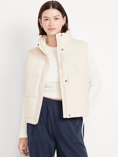 Water-Resistant Puffer Vest