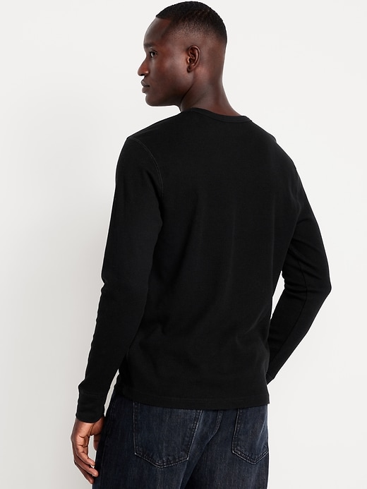 Waffle-Knit T-Shirt