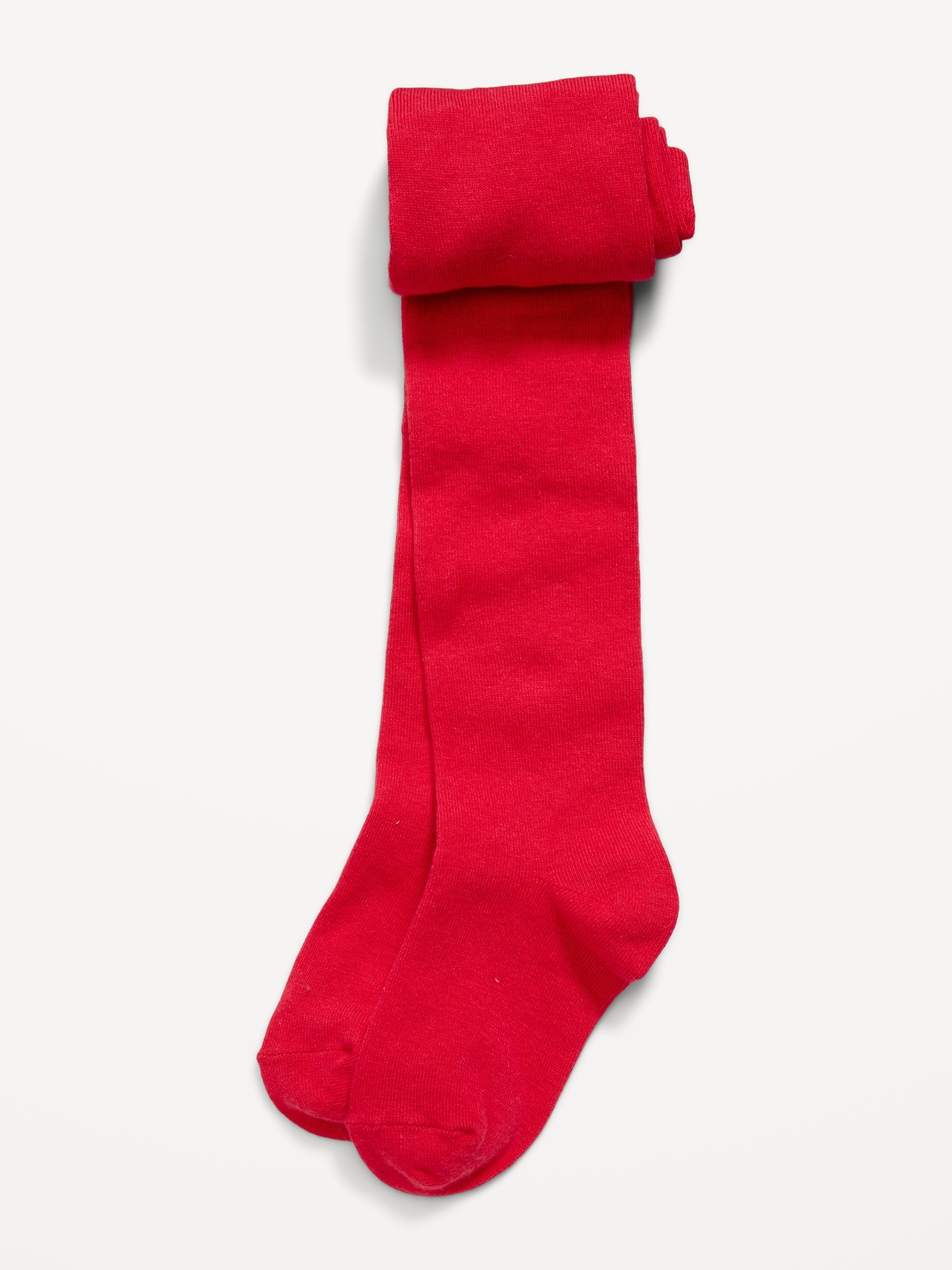 Soft-Knit Solid Tights for Toddler Girls