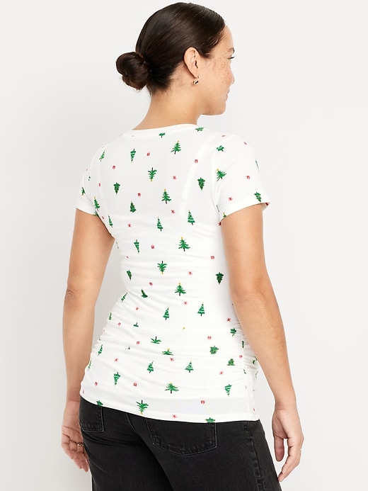 Image number 2 showing, Maternity EveryWear V-Neck T-Shirt