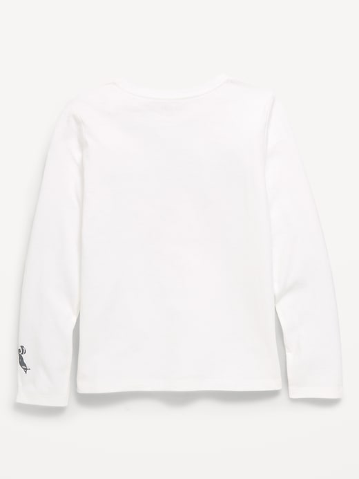 Image number 2 showing, Long-Sleeve Graphic T-Shirt for Girls