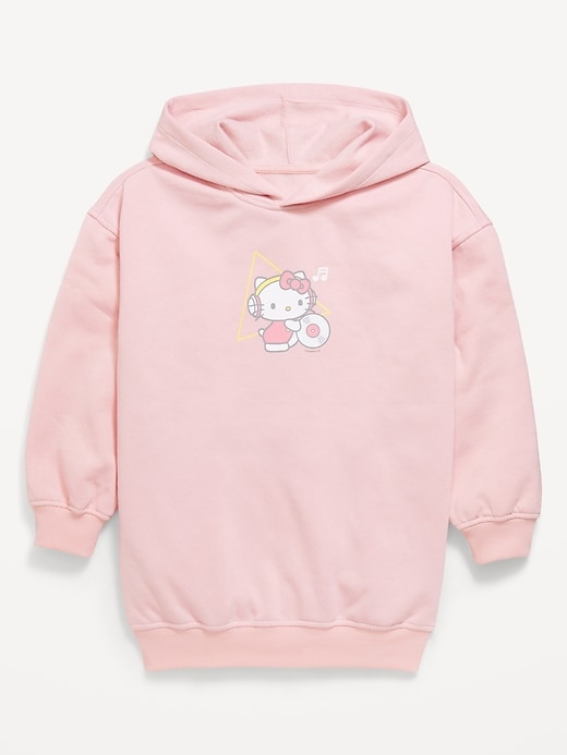 Image number 2 showing, Hello Kitty® Oversized Graphic Tunic Hoodie for Girls