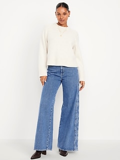 Extra High-Waisted Super Wide-Leg Jeans